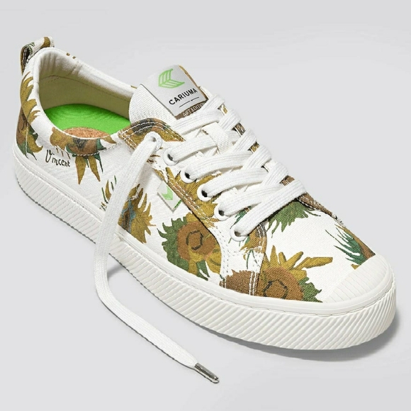 Cariuma Shoes - Cariuma x Vincent van Gogh Sunflowers Limited Edition Sneaker 8.5 Men 10 Women